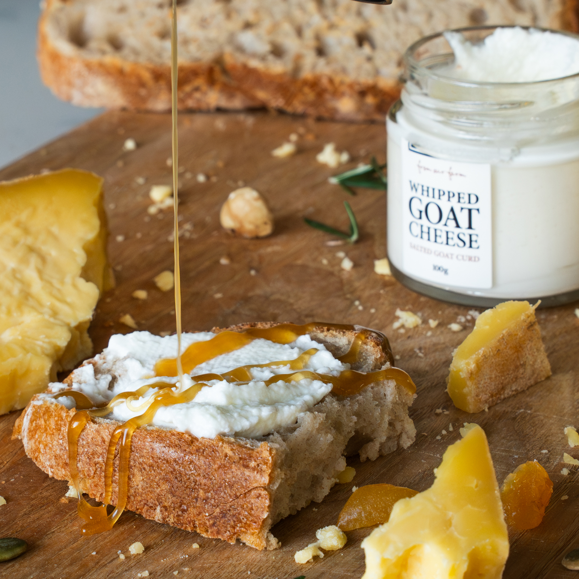 Whipped Goat Cheese  - Meredith Dairy